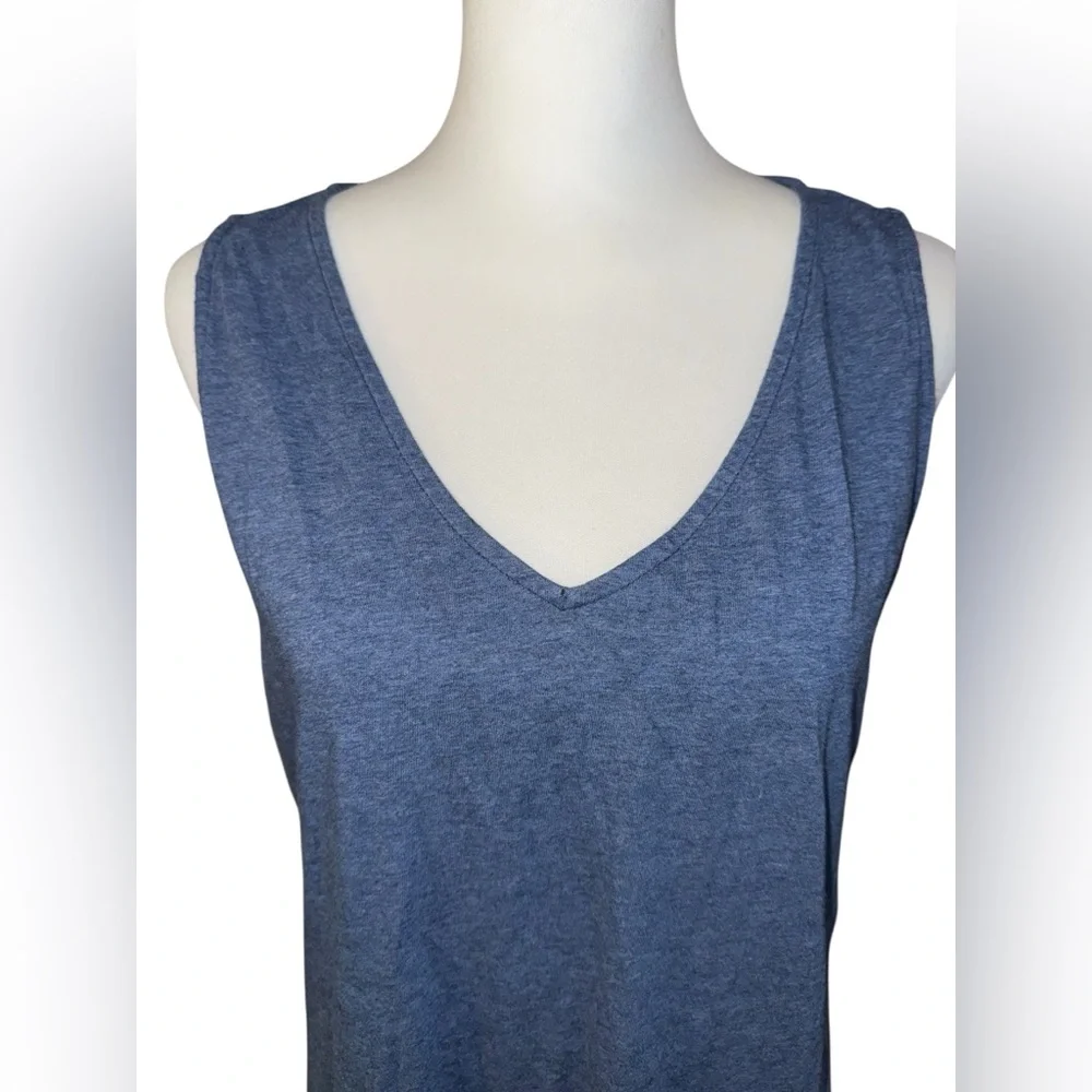 J. Jill Pure Jill Tie Dyed Maxi Dress Blue Cotton Size Medium - Picture 2 of 10